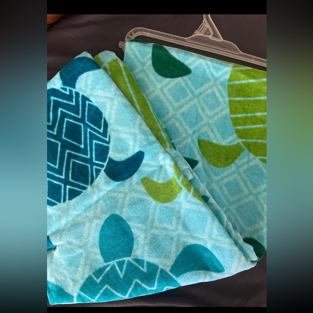 Mainstays beach towel 34” x 64” vacation beachwear towel brand new - Picture 3 of 9
